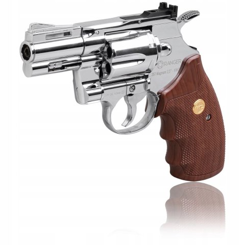 Rewolwer wiatrówka RANGER Python 357 Magnum 2,5" chrom KWC kal. 4,5 BBs 6-strz. FULL METAL CO2 (AAKCMD661BZB) Rewolwer wiatrówka RANGER Python 357 Magnum 2,5" chrom KWC kal. 4,5 BBs 6-strz. FULL METAL CO2 (AAKCMD661BZB)
