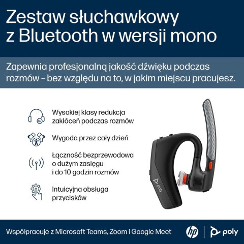 Słuchawki Poly Voyager Legend 30 Headset EMEA-INTL English Localization Euro plug Retail Packaging Słuchawki Poly Voyager Legend 30 Headset EMEA-INTL English Localization Euro plug Retail Packaging