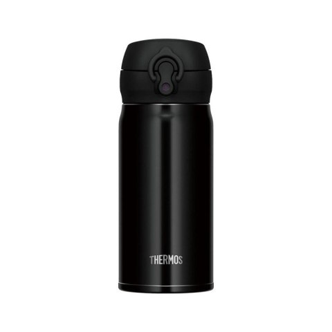 Termokubek mobilny 350 ml THERMOS - czarny metaliczny Termokubek mobilny 350 ml THERMOS - czarny metaliczny