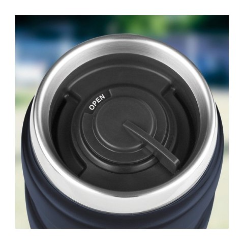 Termokubek wodoszczelny 470 ml THERMOS - czarny mat Termokubek wodoszczelny 470 ml THERMOS - czarny mat