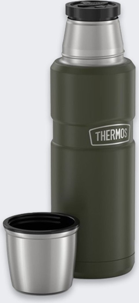 Termos na napoje 470 ml THERMOS - zieleń wojskowa Termos na napoje 470 ml THERMOS - zieleń wojskowa