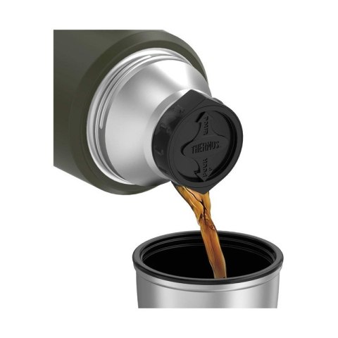 Termos z uchwytem na napoje 470 ml THERMOS - zieleń wojskowa Termos z uchwytem na napoje 470 ml THERMOS - zieleń wojskowa
