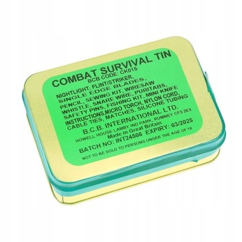 ||Zestaw survivalowy NATO Combat BCB CK015NH 17-elementów przetrwania (469483)|| ||Zestaw survivalowy NATO Combat BCB CK015NH 17-elementów przetrwania (469483)||