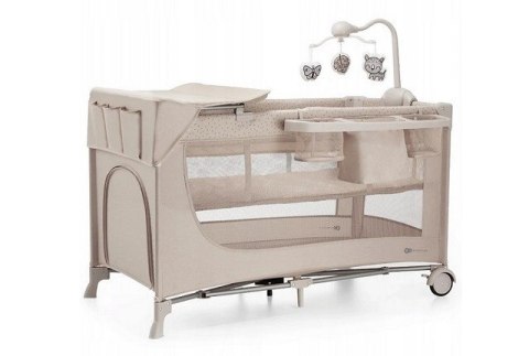 KinderKraft Łóżeczko turystyczne JOY 2 BEIGE KinderKraft Łóżeczko turystyczne JOY 2 BEIGE