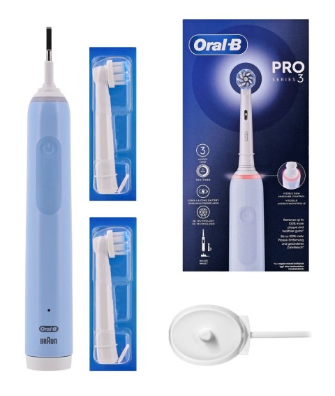 Szczoteczka Oral-B PRO 3 3000 Sensitive Clean Blue Szczoteczka Oral-B PRO 3 3000 Sensitive Clean Blue