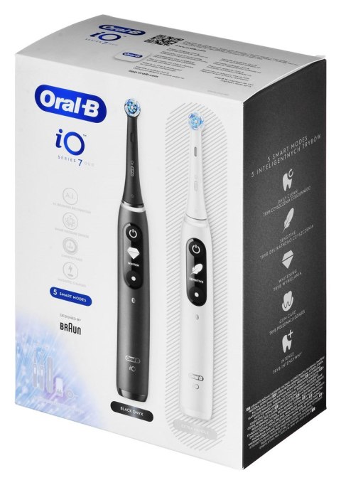 Szczoteczka Oral-B iO Series 7 Duo Black/White JAS2 Szczoteczka Oral-B iO Series 7 Duo Black/White JAS2