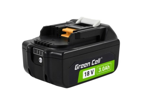 Akumulator zamiennik Green Cell BL1830 do elektronarzędzi Makita LXT 18V 3Ah