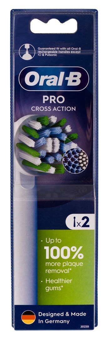 Braun Końcówki Oral-B EB50RX-2 Cross Action 2szt Braun Końcówki Oral-B EB50RX-2 Cross Action 2szt