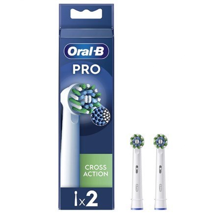 Braun Końcówki Oral-B EB50RX-2 Cross Action 2szt Braun Końcówki Oral-B EB50RX-2 Cross Action 2szt