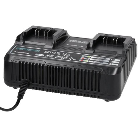Dedra Dvigubas pakrovejas 2x4,5A 18V Dedra Dvigubas pakrovejas 2x4,5A 18V