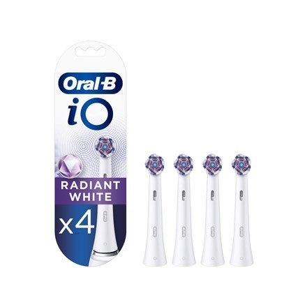 Końcówki do szczoteczek ORAL-B Braun iO Radiant 4 sz biel Końcówki do szczoteczek ORAL-B Braun iO Radiant 4 sz biel