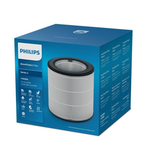 Philips Zintegrowany filtr 3w1 FY0194/30 NanoProtect HEPA Philips Zintegrowany filtr 3w1 FY0194/30 NanoProtect HEPA