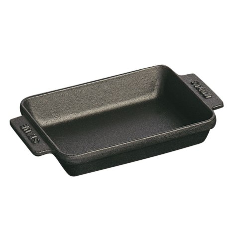 STAUB Prostokątna mini forma do pieczenia 250 ml, czarny STAUB Prostokątna mini forma do pieczenia 250 ml, czarny