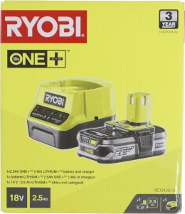 Zestaw startowy ładowarka + akumulator RYOBI