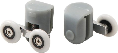 Rolki górne podwójne do szyb 5 mm - FI 25 mm Rolki górne podwójne do szyb 5 mm - FI 25 mm