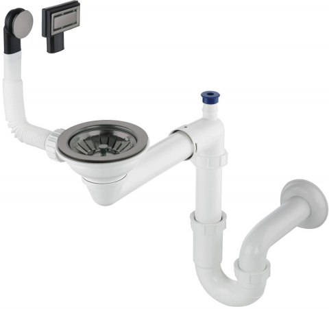 Syfon do zlewozmywaka granitowego 1-komorowego - Space-Saver Syfon do zlewozmywaka granitowego 1-komorowego - Space-Saver