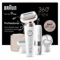 Braun Silk-épil 9 Flex 9-360 3D 40 pęset(y) Różowy, Biały
