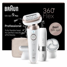 Braun Silk-épil 9 Flex 9-360 3D 40 pęset(y) Różowy, Biały