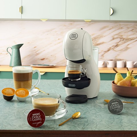 De'Longhi Piccolo EDG110.WB Ręczny Ekspres do kawy na kapsułki 0,8 l De'Longhi Piccolo EDG110.WB Ręczny Ekspres do kawy na kapsułki 0,8 l
