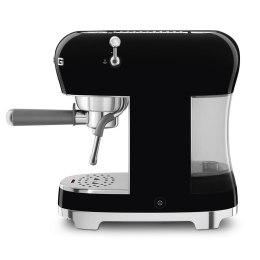Ekspres do kawy Smeg z kolbą 50's Style Black ECF02BLEU