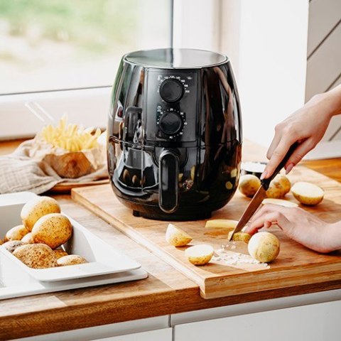 Frytkownica beztłuszczowa Airfryer Adler AD 6312 2,5 litra Czarna Frytkownica beztłuszczowa Airfryer Adler AD 6312 2,5 litra Czarna