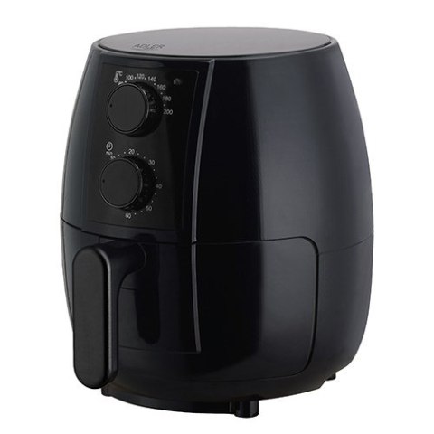 Frytkownica beztłuszczowa Airfryer Adler AD 6312 2,5 litra Czarna Frytkownica beztłuszczowa Airfryer Adler AD 6312 2,5 litra Czarna