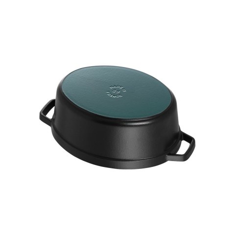 Garnek żeliwny owalny STAUB 40509-319-0 - czarny 5.5 ltr Garnek żeliwny owalny STAUB 40509-319-0 - czarny 5.5 ltr