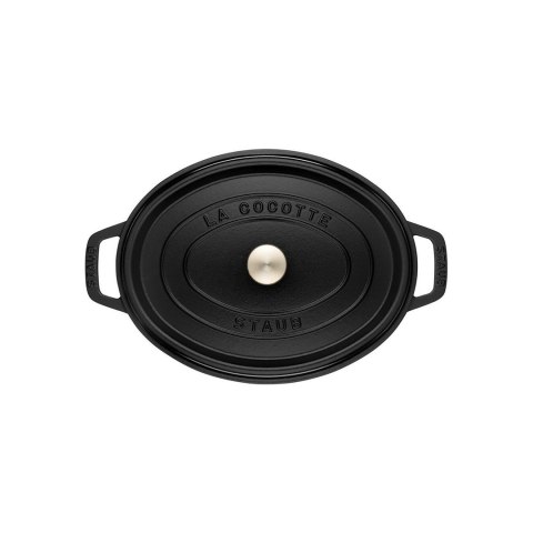 Garnek żeliwny owalny STAUB 40509-319-0 - czarny 5.5 ltr Garnek żeliwny owalny STAUB 40509-319-0 - czarny 5.5 ltr