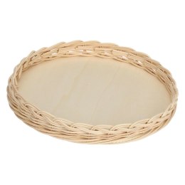 LA PORCELLANA BIANCA MIDOLLINO Wiklinowy kosz na naczynie do tarty 25 cm