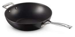 Le Creuset hartowany nieprzywierający Stir-Fry srebrny 30cm