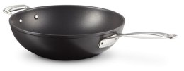 Le Creuset hartowany nieprzywierający Stir-Fry srebrny 30cm