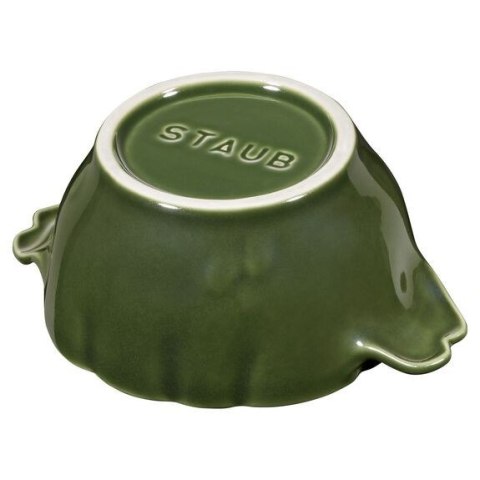 Mini Cocotte ceramiczny okrągły karczoch STAUB 40500-326-0 - zielony 470 ml Mini Cocotte ceramiczny okrągły karczoch STAUB 40500-326-0 - zielony 470 ml