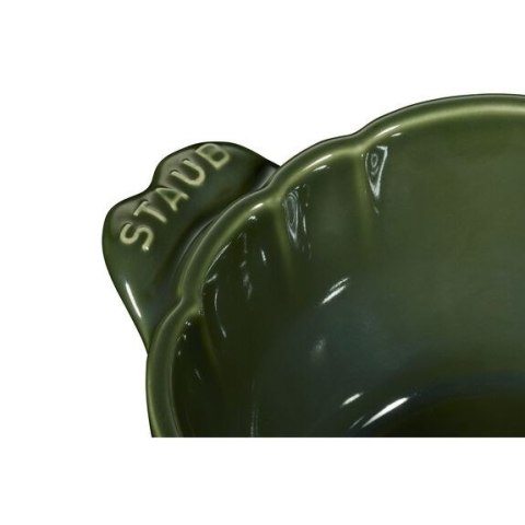 Mini Cocotte ceramiczny okrągły karczoch STAUB 40500-326-0 - zielony 470 ml Mini Cocotte ceramiczny okrągły karczoch STAUB 40500-326-0 - zielony 470 ml