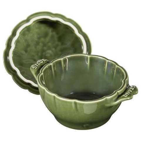 Mini Cocotte ceramiczny okrągły karczoch STAUB 40500-326-0 - zielony 470 ml Mini Cocotte ceramiczny okrągły karczoch STAUB 40500-326-0 - zielony 470 ml