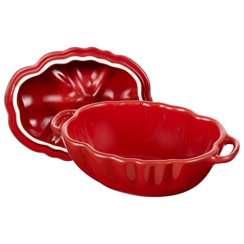 Mini Cocotte ceramiczny owalny pomidor STAUB 40511-855-0 - czerwony 500 ml Mini Cocotte ceramiczny owalny pomidor STAUB 40511-855-0 - czerwony 500 ml