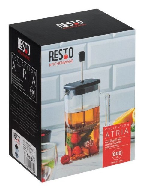 Resto Kitchenware 90503 dzbanek do herbaty Pojedynczy dzbanek 600 ml Czarny Resto Kitchenware 90503 dzbanek do herbaty Pojedynczy dzbanek 600 ml Czarny