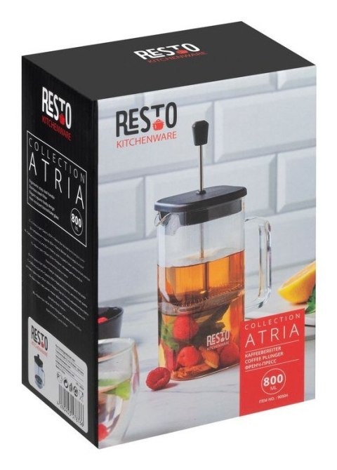 Resto Kitchenware 90504 dzbanek do herbaty Pojedynczy dzbanek 800 ml Czarny Resto Kitchenware 90504 dzbanek do herbaty Pojedynczy dzbanek 800 ml Czarny
