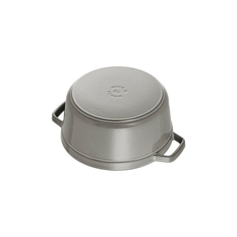 STAUB Garnek żeliwny okrągły 40500-246-0 3,8l grafitowy STAUB Garnek żeliwny okrągły 40500-246-0 3,8l grafitowy