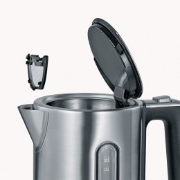 Severin 3418000 czajnik elektryczny 1,7 l 3000 W Czarny, Stal nierdzewna