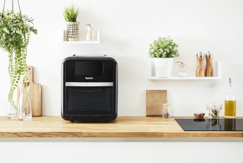 Tefal Easy Fry FW5018 Pojedyńczy 11 l Autonomiczny 2000 W Frytkownica na gorące powietrze Czarny Tefal Easy Fry FW5018 Pojedyńczy 11 l Autonomiczny 2000 W Frytkownica na gorące powietrze Czarny