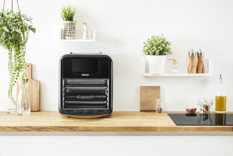 Tefal Easy Fry FW5018 Pojedyńczy 11 l Autonomiczny 2000 W Frytkownica na gorące powietrze Czarny Tefal Easy Fry FW5018 Pojedyńczy 11 l Autonomiczny 2000 W Frytkownica na gorące powietrze Czarny