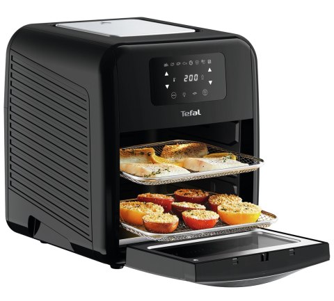 Tefal Easy Fry FW5018 Pojedyńczy 11 l Autonomiczny 2000 W Frytkownica na gorące powietrze Czarny Tefal Easy Fry FW5018 Pojedyńczy 11 l Autonomiczny 2000 W Frytkownica na gorące powietrze Czarny