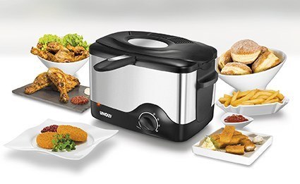 Unold Fryer Compact 1,5l 1200W srebrny (58615) Unold Fryer Compact 1,5l 1200W srebrny (58615)