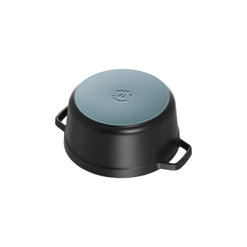 Garnek żeliwny okrągły Staub - 3.8 ltr, Czarny Garnek żeliwny okrągły Staub - 3.8 ltr, Czarny
