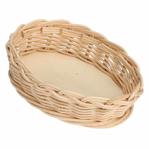 LA PORCELLANA BIANCA MIDOLLINO Wiklinowy kosz na owalne naczynie do zapiekania 18 cm LA PORCELLANA BIANCA MIDOLLINO Wiklinowy kosz na owalne naczynie do zapiekania 18 cm