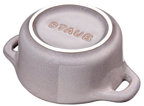 Mini Cocotte okrągły STAUB 40511-998-0 - antyczny szary 200 ml Mini Cocotte okrągły STAUB 40511-998-0 - antyczny szary 200 ml