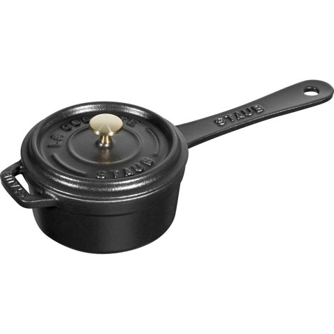 Mini rondel żeliwny Staub - 250 ml, Czarny Mini rondel żeliwny Staub - 250 ml, Czarny