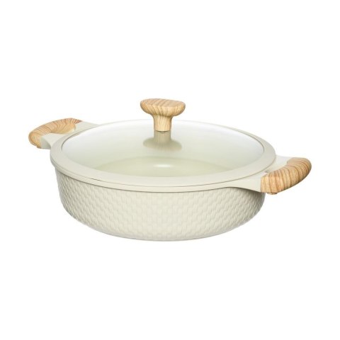 Niski garnek D28cm 4.1L/Beige 93806 RESTO Niski garnek D28cm 4.1L/Beige 93806 RESTO