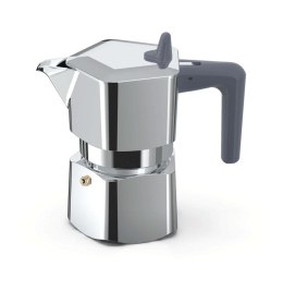 PEZZETTI PENTAEXPRESS Aluminiowa kawiarka (1 filiżanka) - Srebrny