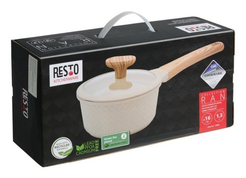 Resto Kitchenware 93800 garnek 1,3 l Okrągły Beżowy Resto Kitchenware 93800 garnek 1,3 l Okrągły Beżowy